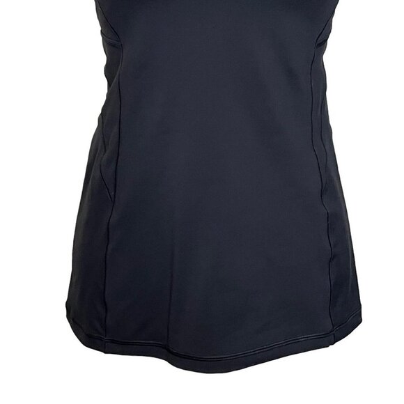 Lululemon Stash N Run Tank Black Women’s Size 4 Medium Support Tight Fit - Picture 7 of 11